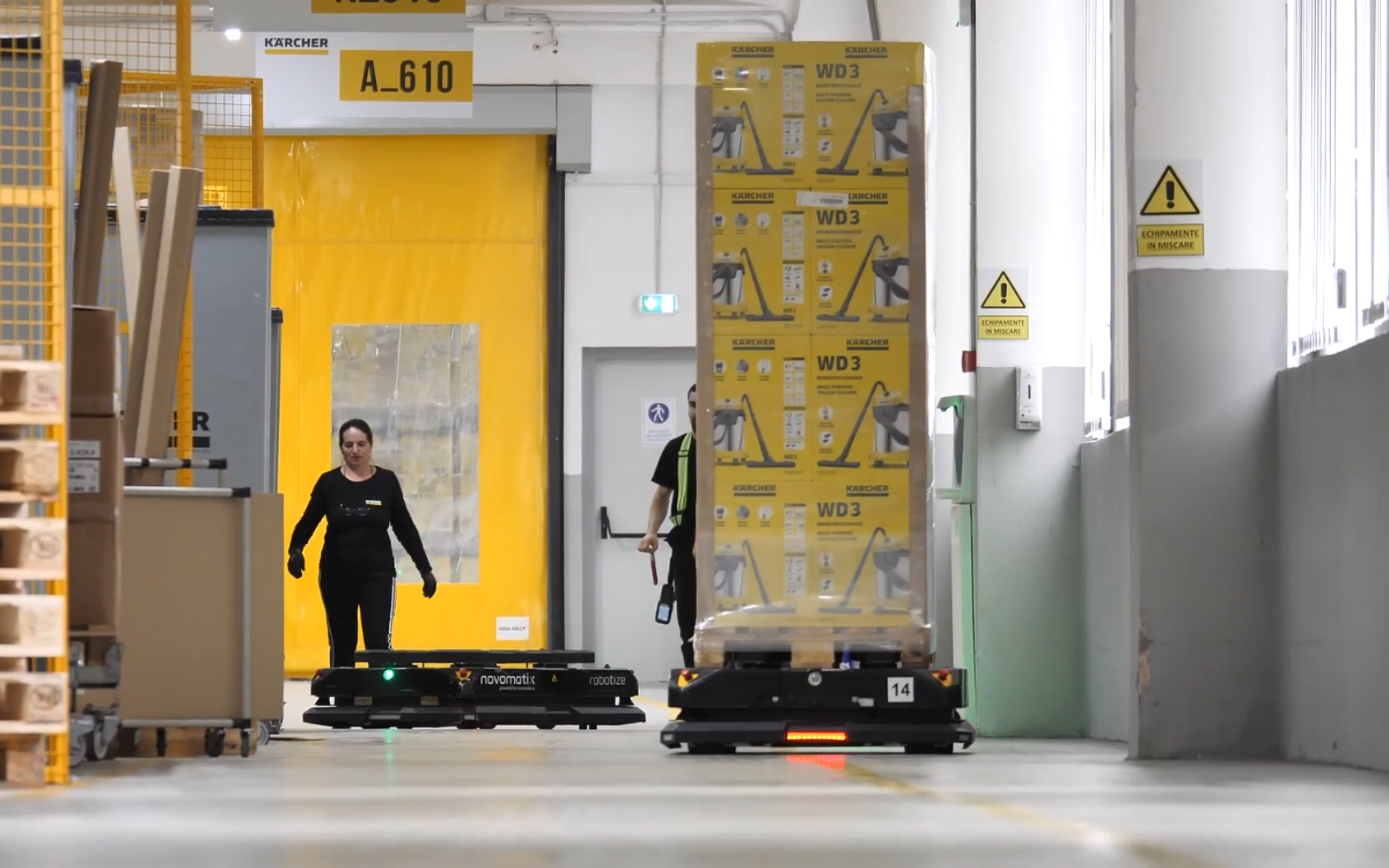 Implementare si integrare sisteme de automatizare in flux operational